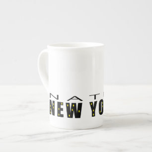 Inheemse Newyorker Porselein Kop