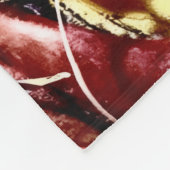 Inheemse "Nez Perce Chief" originele kunst  Fleece Deken (Hoek)