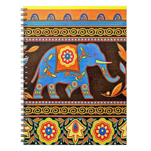 Inheemse olifant notitieboek (Voorkant)