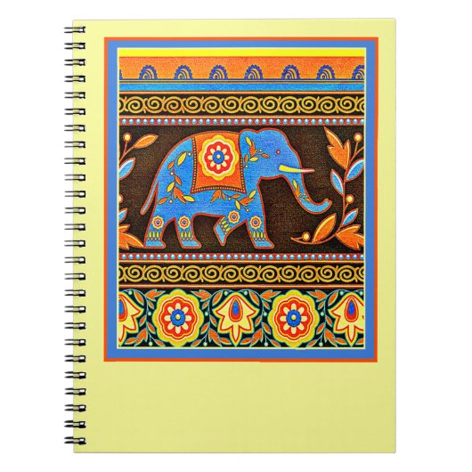 Inheemse olifant notitieboek (Voorkant)