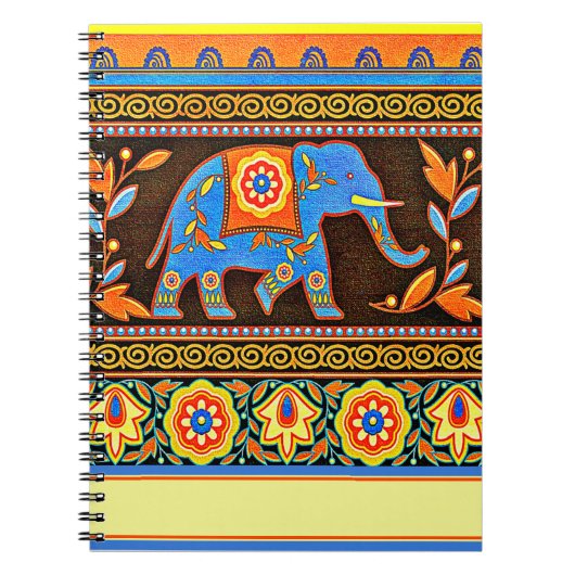 Inheemse olifant notitieboek (Voorkant)