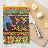 Inheemse olifant theedoek (Quarter Fold)