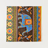 Inheemse olifant wandkleed (Voorkant (horizontaal))