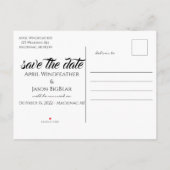 Inheemse Pijlen | Aankondiging "Save the Date" (Achterkant)
