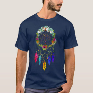 Inheemse Pride Indische Veathers Colorful T-shirt