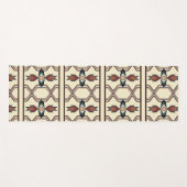 Inheemse Print 1 Yoga Mat (Voorkant (horizontaal))