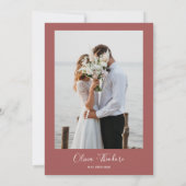 Inheemse Protea Aquarel Bloemige Boho Botanische Save The Date (Achterkant)