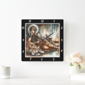 Inheemse reis: het verborgen pad van het hart van  vierkante klok (Huis)