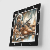 Inheemse reis: het verborgen pad van het hart van vierkante klok (Hoek)