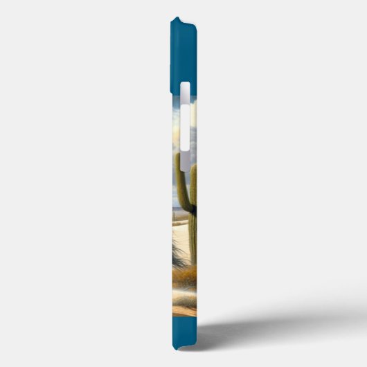 Inheemse scène iPhone Case (Achterkant / Links)