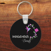 inheemse schoonheid sleutelhanger (Voorkant)