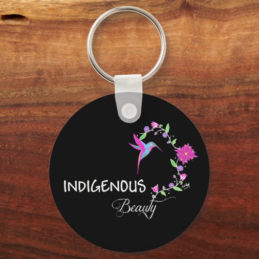 inheemse schoonheid sleutelhanger (Voorkant)