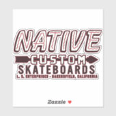 INHEEMSE SKATEBOARDS STICKER (Vel)