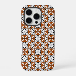 Inheemse sneeuwvlokken iPhone 16 pro hoesje