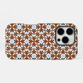 Inheemse sneeuwvlokken iPhone hoesje (Achterkant horizontaal)