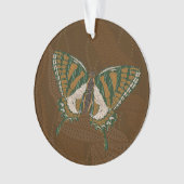 Inheemse Staartvlinder Acryl Ornament (voorkant)