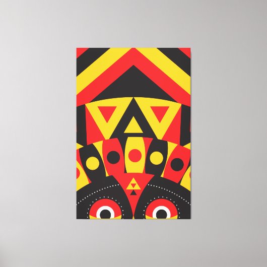 Inheemse stam canvas afdruk (Voorkant)