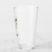 Inheemse Stam Stierhoorns Schedel   Glas (Links)