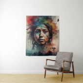 inheemse stamgeest wandkleed (In situ)