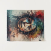 inheemse stamgeest wandkleed (Voorkant (horizontaal))