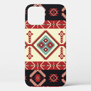 Inheemse stof. Geometrische ontwerpkilim. Etnische Case-Mate iPhone Case