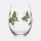 Inheemse Swallowtail Wijnglas Zonder Voet (Rechts)