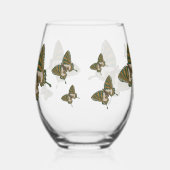 Inheemse Swallowtail Wijnglas Zonder Voet (Links)