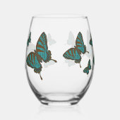 Inheemse Swallowtail Wijnglas Zonder Voet (Rechts)
