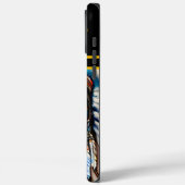 Inheemse symbolen boeiend: culturele kunst Case-Mate iPhone case (Achterkant / Links)