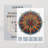 Inheemse Uitnodigingen Gepersonaliseerde Inheemse (Voorkant / Achterkant)