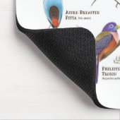 Inheemse vogels op de Filipijnen Muismat (Hoek)