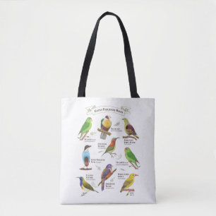 Inheemse vogels op de Filipijnen Tote Bag