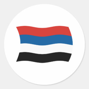 Inheemse Volken van Colombia Vlag Sticker