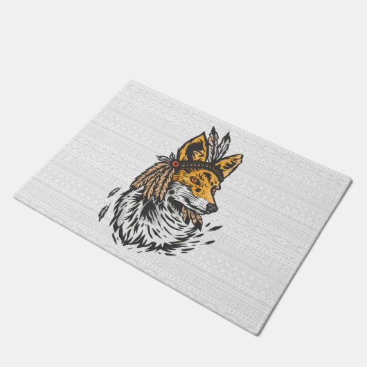 inheemse vos deurmat (Schuin)