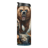 Inheemse vrouw, Beer, Vuur: Spirit Thermosbeker (Geroteerd rechts)