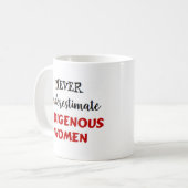 inheemse vrouwen koffiemok (Voorkant links)