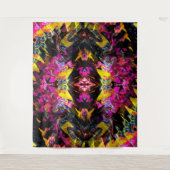 Inheemse werveling...... wandkleed (Voorkant)