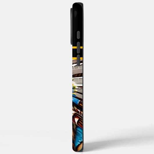 inheemse wilde flair Case-Mate iPhone case (Achterkant / Links)