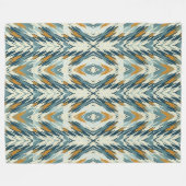 Inheemse Wind 60x80 fleece deken (Voorkant (Horizontaal))