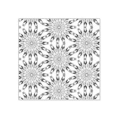 inheemse winterbloei rubberstempel (Afrduk)