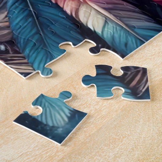 Inheemse Wolf Legpuzzel (Zijkant)