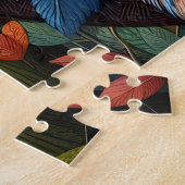 Inheemse Wolf Legpuzzel (Zijkant)