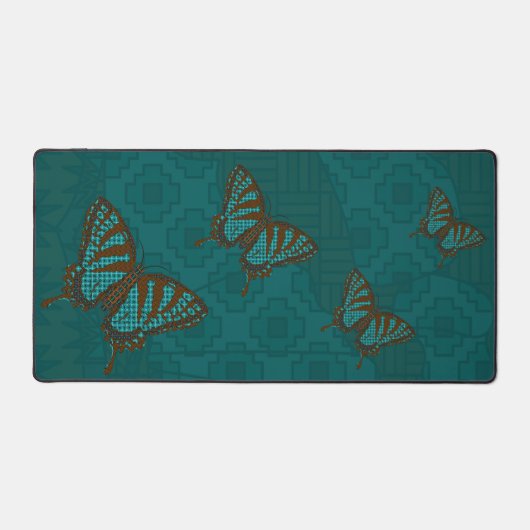 Inheemse zwaluwstaart bureaumat (Voorkant)