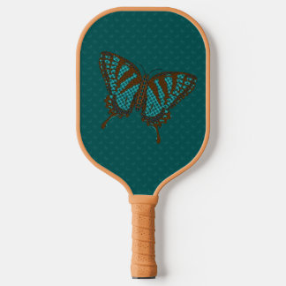 Inheemse zwaluwstaart pickleball paddle