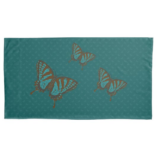 Inheemse Zwaluwstaart Pillowcase Kussensloop (Voorkant)