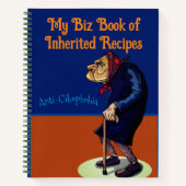 Inherated Recipes | Schrijfpad journaal Notitieboek (Voorkant)