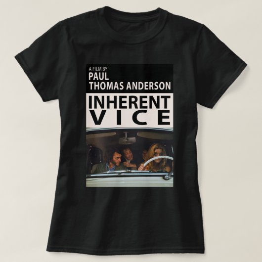 Inherent Vice Alternative Poster T-shirt (Design voorkant)