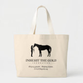 Inherit the Gold Foundation Logo Tas (Voorkant)