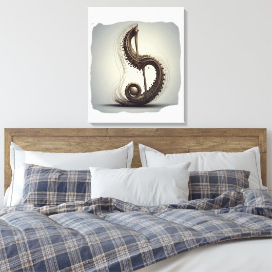 Inheritance of Noise Canvas Afdruk (Insitu (Slaapkamer))