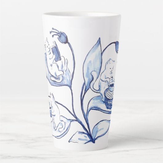 Inhoud Cat Cup Latte Mok (Voorkant)